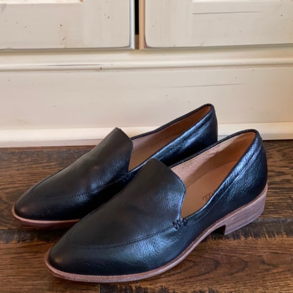 Madewell The Frances Loafer Black leather H2419
